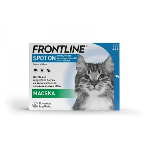 Frontline spot on macska 0,5 ml 3x