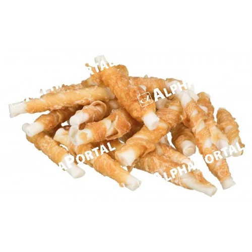 Trixie Jutalomfalat Denta Fun Mini Tekercs Csirkés 6cm, 120g
