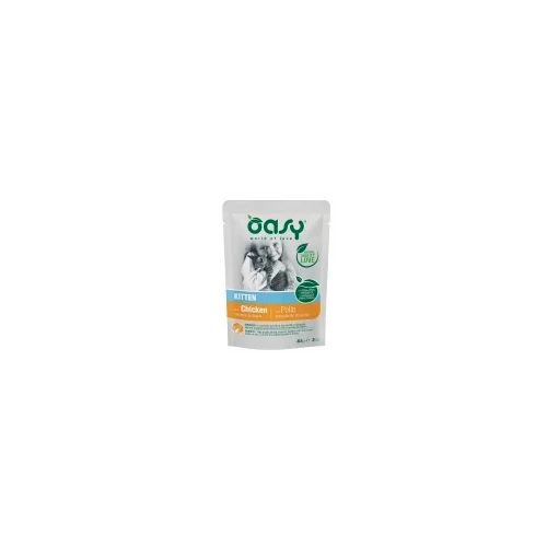 Oasy Cat Alutasakos Chunks in Gravy Kitten Chicken 85g