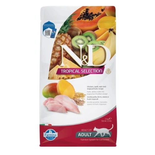 N&D Tropical Selection Cat Chicken Adult 1,5kg