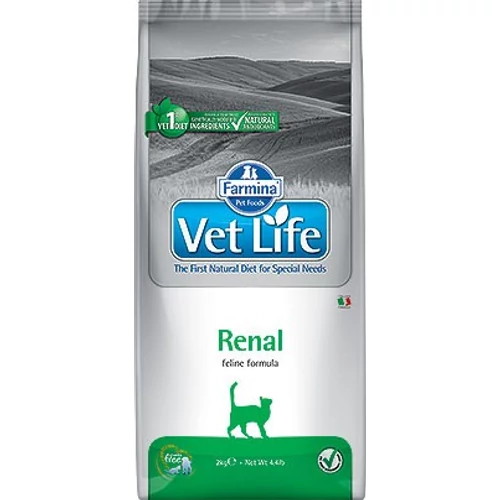 Vet Life Natural Diet Cat Renal 2kg