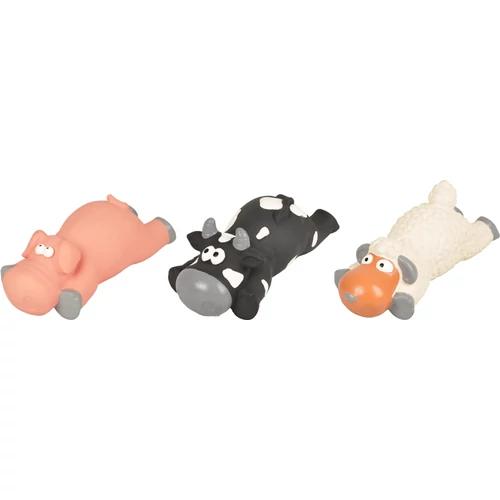 Játék Latex Állat Figurák - Juh, boci, malac 20cm