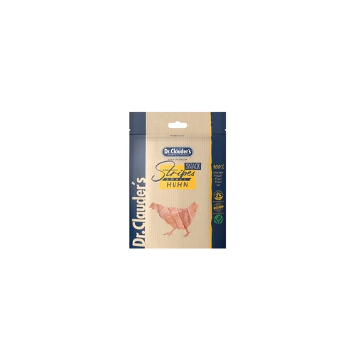 Dr.Clauders Dog Jutalomfalat Stripes Small Csirkehús csíkok 80g