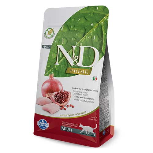 N&D Cat Prime csirke&gránátalma adult 1,5kg