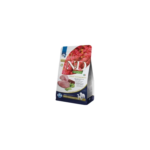 N&D Quinoa Dog Weight Management Adult Medium/Large bárány 2,5kg