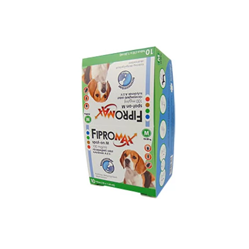 Fipromax spot-on kutyáknak 10x M (10-20 kg)