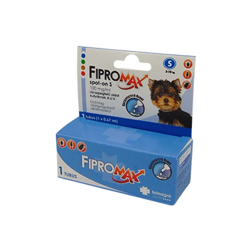 Fipromax spot-on kutyáknak 1x S (2-10 kg)