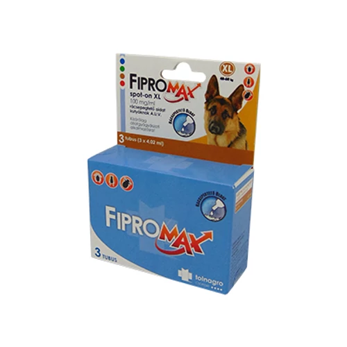 Fipromax spot-on kutyáknak 3x XL (40 kg-tól)