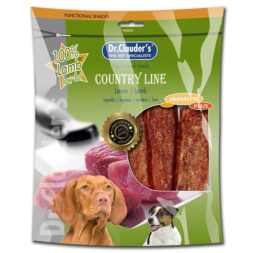 Dr.Clauders Jutalomfalat Premium Country Line Snack Bárány 170g