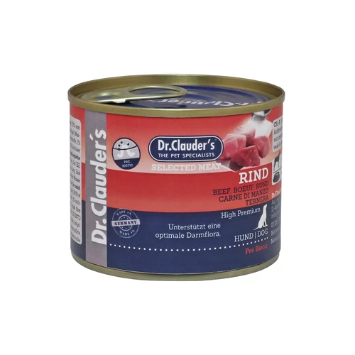 Dr.Clauders Konzerv Selected Meat Marha 200g