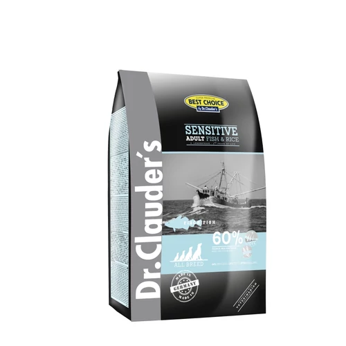 Dr.Clauders Adult Sensitive Hal&Rizs 4kg