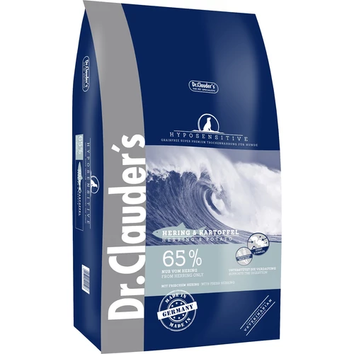 Dr.Clauders Dog Adult Hyposensitive Hering&burgonya 11,5kg