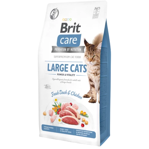 Brit Care Cat Grain Free LARGE CATS Duck and Chicken 2kg