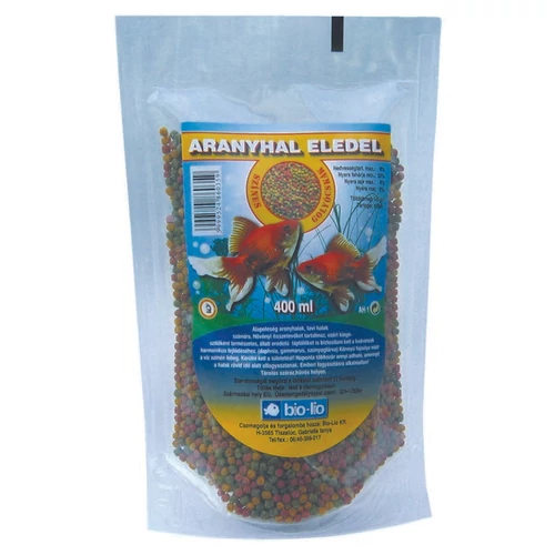 Haltáp Bio-Lio Aranyhal Eledel 400ml
