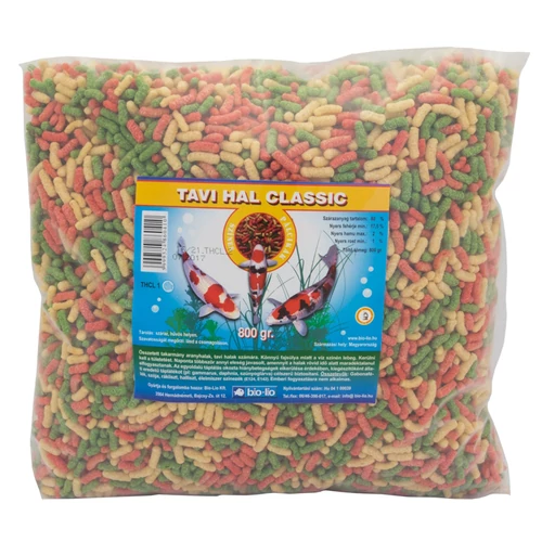 Haltáp Bio-Lio Tavi Hal Classic 0,8kg 5l