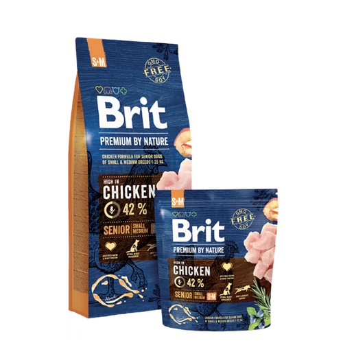Brit Premium by Nature Small/Medium Senior 3kg