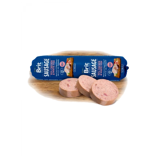 Brit Premium Sausage 95 % csirke és hal 800g