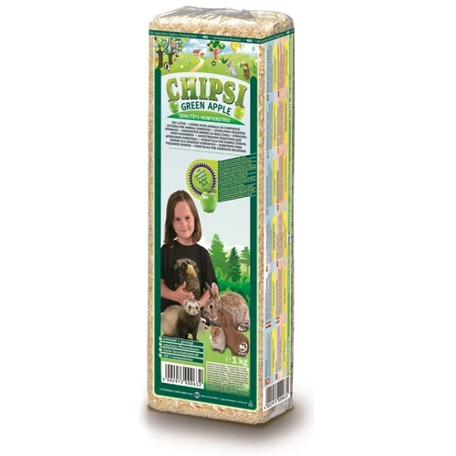 Forgács Chipsi Plus Zöld Alma 15l, 1kg