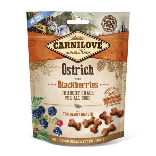 Carnilove Dog Crunchy Snack strucchús szederrel 200g