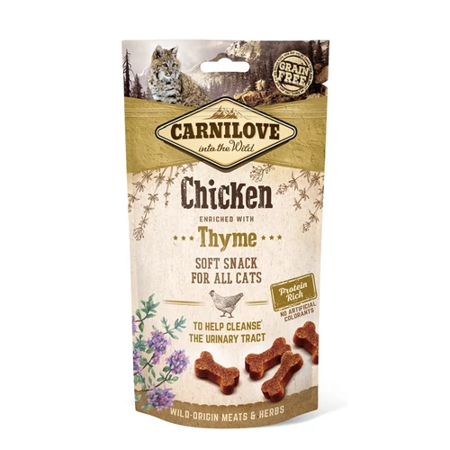 Carnilove Cat Semi Moist Snack csirke kakukkfűvel 50g