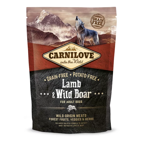 CarniLove Adult Bárány-Vaddisznó 1,5kg