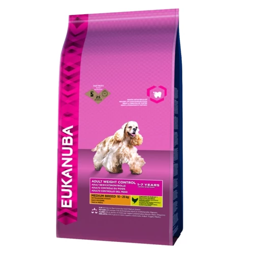 Eukanuba Adult Medium Breed Weight Control 3kg