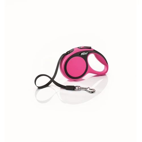 Flexi New Comfort XS szalagos automata póráz 3m 12kg-ig pink