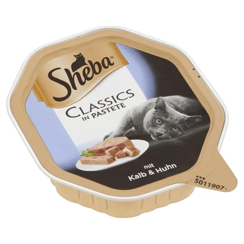 Sheba Alutálca  Borjú-Csirke 85g