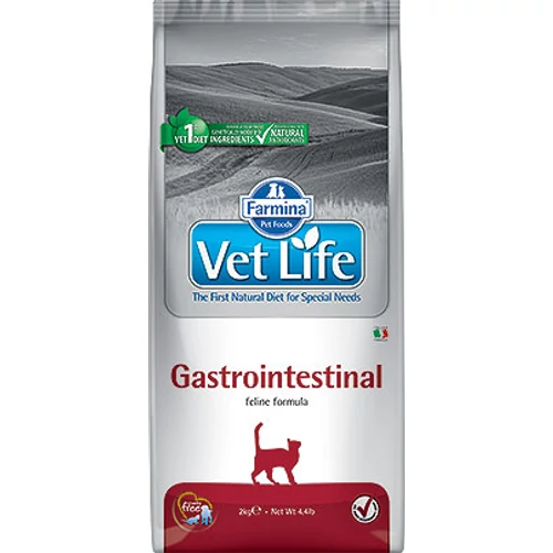 Vet Life Natural Diet Cat Gastro-Intestinal 2kg