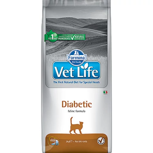 Vet Life Natural Diet Cat Diabetic 2kg