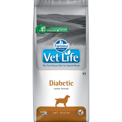 Vet Life Natural Diet Dog Diabetic 2kg