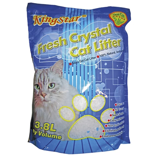 Macskaalom Kingstar Szilika illatmentes 3,8l (1,62kg)