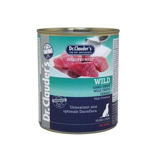 Dr.Clauders Konzerv Selected Meat Vad 800g HU