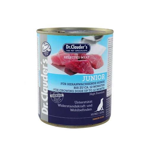 Dr.Clauders Konzerv Selected Meat Junior 800g HU