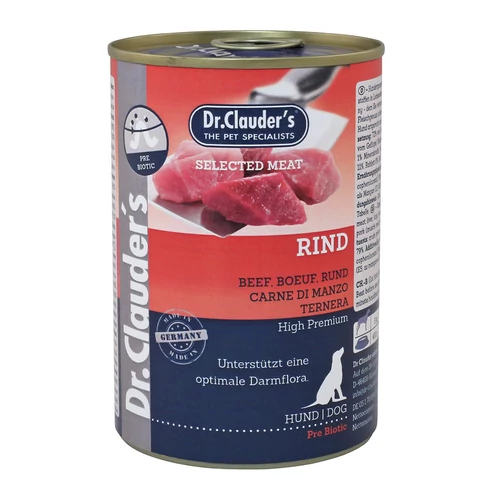 Dr.Clauders Konzerv Selected Meat Marha 400g HU