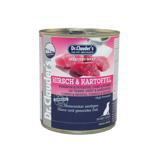 Dr.Clauders Konzerv Selected Meat Szarvas&Burgonya 800g HU