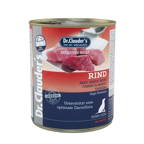 Dr.Clauders Konzerv Selected Meat Marha 800g