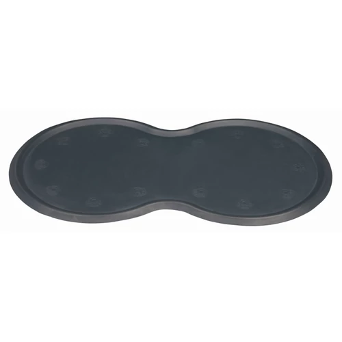 Tál alátét Gumi 45×25cm szürke