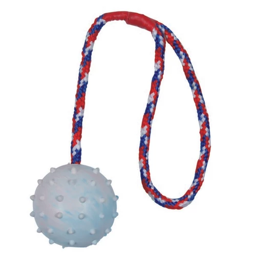 Játék Tömör Gumi Labda Kötéllel 6cm/30cm