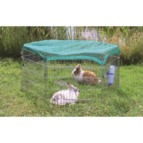 Ketrec Fém Rágcsálóknak 6db 63×60cm-Es Elemből Ajtóval