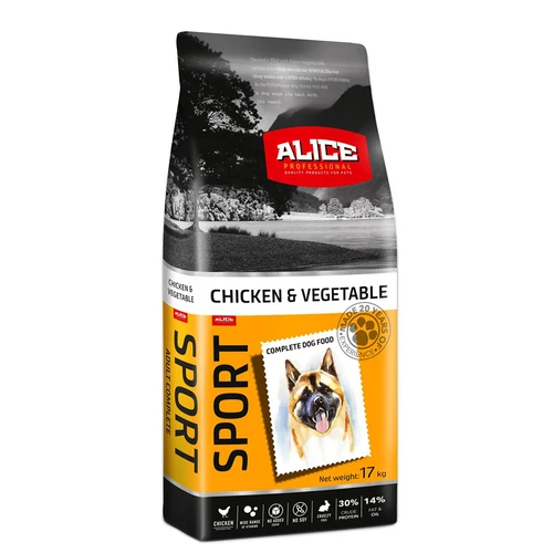 Alice sport csirke-zöldség 30/14 17kg
