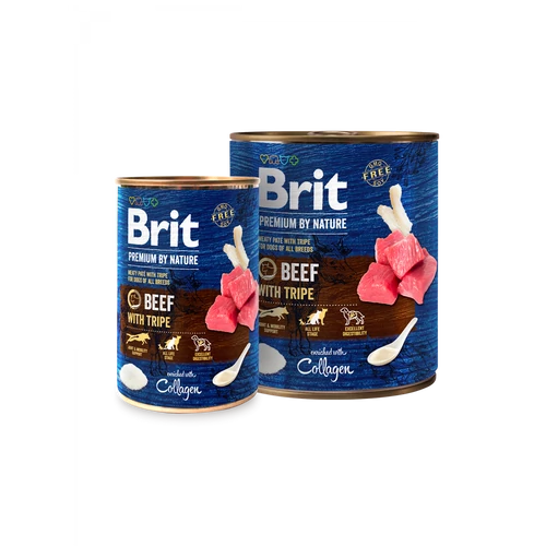 Brit Premium by Nature marha, pacal konzerv 6X800g