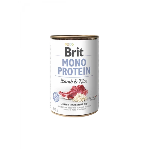 Brit Mono protein bárány & rizs 6x400g