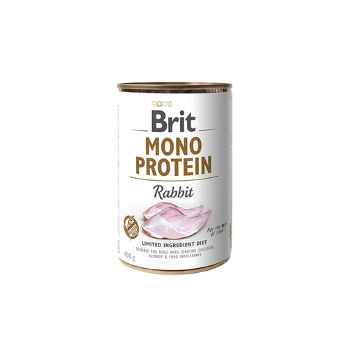 Brit Mono protein nyúl konzerv 6x400g