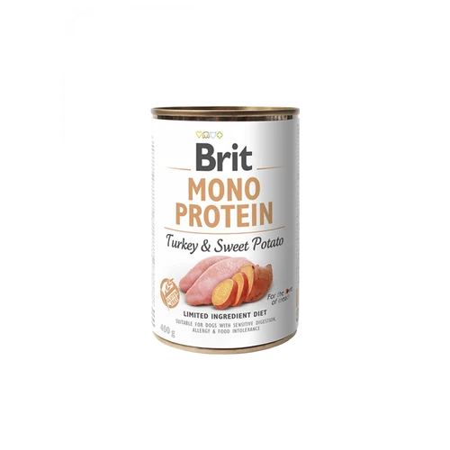 Brit Mono protein pulyka & édesburgonya 6x400g