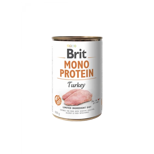 Brit Mono protein pulyka konzerv  6x400g