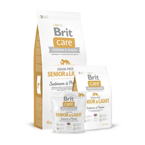 Brit Care Grain Free Senior Light Salmon & Potato 3kg