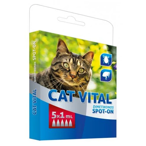 Cat Vital Dimetikonos Spot-on Macskák Részére