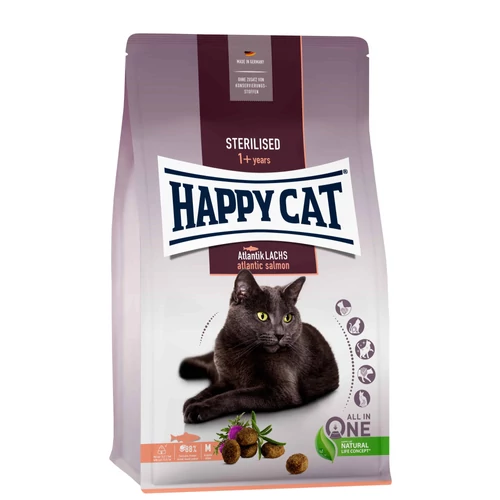 Happy Cat Sterilised Lazac 4kg