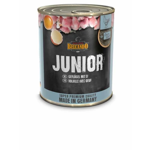 Belcando konzerv 6x800 gr Junior baromfihús tojással
